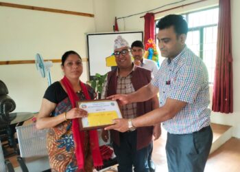 चिशंखुका १ कृषक र एक कृषि समुह पुरस्कृत