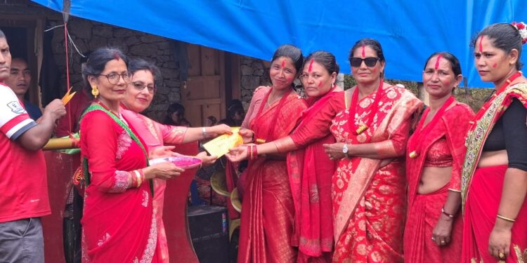 सामाजिक मेलमिलाप युवा समूहद्वारा आयोजित तीज विशेष कार्यक्रम भव्य रूपमा सम्पन्न