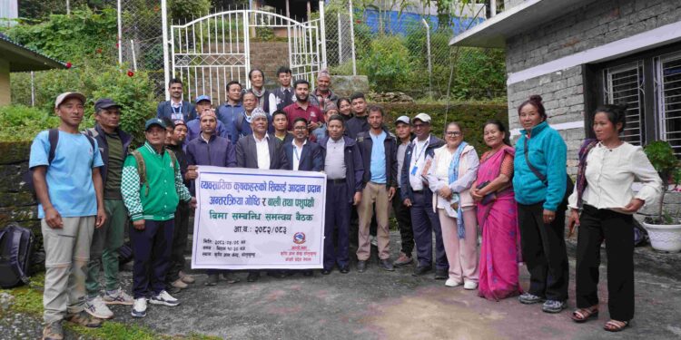 सोलुखुम्बुमा कृषकसँग सिकाई आदानप्रदान तथा अनुभव साटासाट