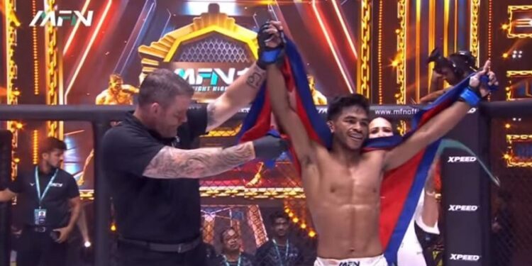 रविन्द्र ढाँटले एमएफएन टाइटल जित्दै नेपाली एमएमएमा नयाँ इतिहास रचे