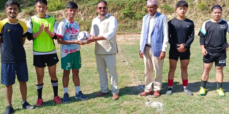 बडहरे खोक्सेलीमा वडा स्तरीय पुरुष फुटबल प्रतियोगिता सम्पन्न