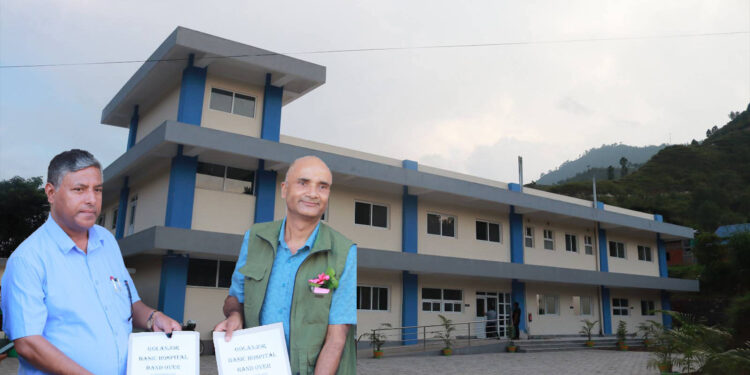  सिन्धुलीको गोलन्जोरमा आधारभुत अस्पताल सुरु, एक्सरे देखी एसीजी सम्मका सेवा पाउने 