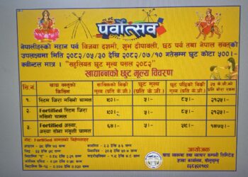 सोलुखुम्बुमा चाडपर्व लक्षित सुपथ मूल्य पसल सञ्चालनमा, कुन चामलमा कति छुट ?