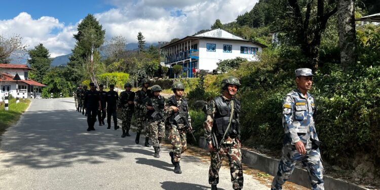 सोलुखुम्बुमा तिहार अवधिभर सुरक्षा सुदृढ, तीनवटै सुरक्षा निकाय सक्रिय