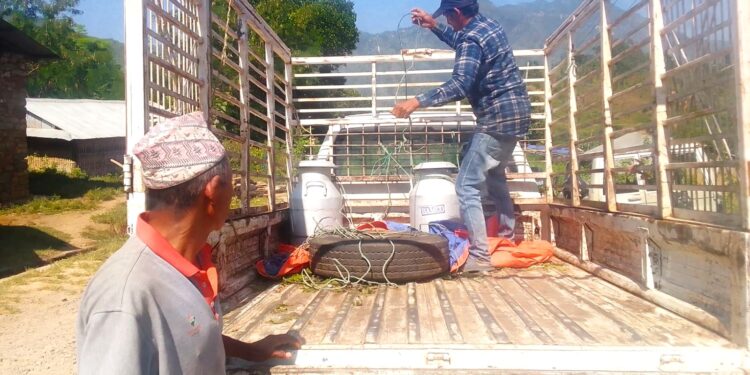 रुपारानी बहुउद्देशीय सहकारी संस्था लिमिटेड उदयपुरद्वारा दूध डेरी सञ्चालन सुरू