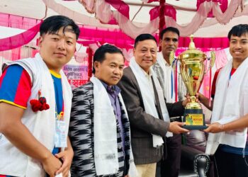 माप्यमा आयोजित फुटसल प्रतियोगिता सम्पन्न, न्यु रेन्टलले जित्यो प्रथम उपाधि