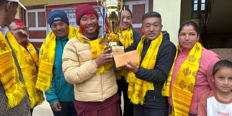 गार्मामा प्रथम अन्तर विद्यालय स्तरीय खेलकुद प्रतियोगिता सकियो, सगरमाथा मावि च्याल्सा विजेता