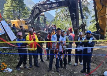 सुर्के–चौरीखर्क सडक निर्माणको औपचारिक शिलान्यास, एक वर्षभित्र काम सम्पन्न गर्ने लक्ष्य