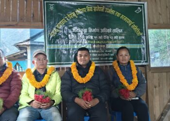 थुलुङ दुधकोशी गाउँपालिका ७ मा खानेपानी योजना सम्बन्धी तीनदिने तालिम सम्पन्न