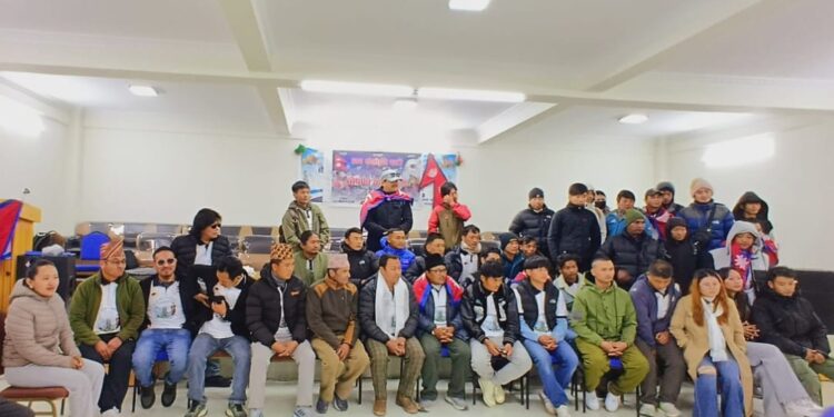 माटोको टीका लगाएर विस्तार भयो श्रम संस्कृतिको सोलु जिल्ला समिति, संयोजकमा बिएस राई 