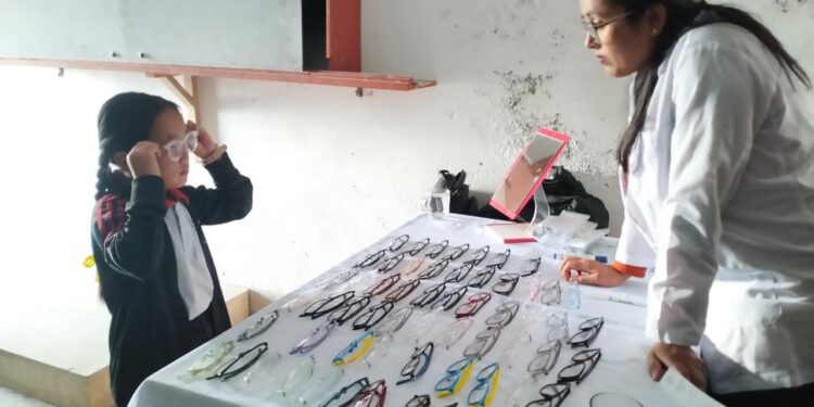 केदार माविमा निःशुल्क आँखा शिविर सम्पन्न, ४२६ जनाको परीक्षण