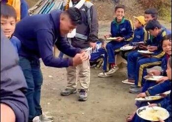 खिजीदेम्बामा पोषणयुक्त दिवा खाजा कार्यक्रम प्रभावकारी बन्दै