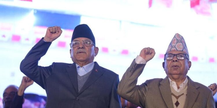 नेपाली कम्युनिस्ट पार्टी गठन, प्रचण्ड संयोजक र माधव नेपाल सह–संयोजक