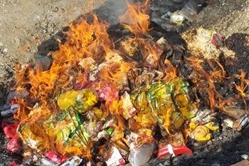 बाक्सिला बजार अनुगमन, ३१ हजारभन्दा बढी मूल्यका अखाद्य वस्तु बरामद