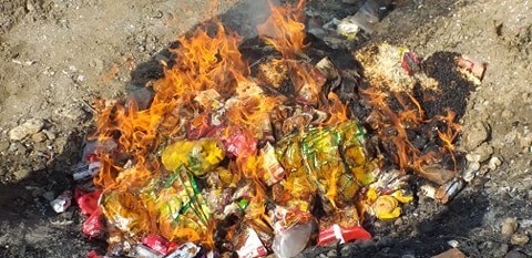 बाक्सिला बजार अनुगमन, ३१ हजारभन्दा बढी मूल्यका अखाद्य वस्तु बरामद