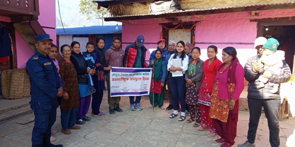 लिखु पिके गाउँपालिकाको ५ वटै वडामा अपाङ्गता दिवस मनाइयो