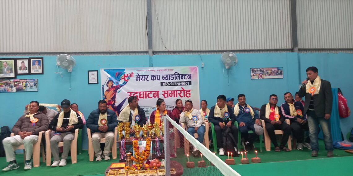 बसाहामा मेयरकप ब्याडमिन्टन प्रतियोगिता सुरु