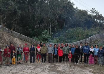 सालपा सिलिछो–२ भोजपुरको पर्यटकीय क्षेत्र गोरुकाटे गुराँसेमा सरसफाइ अभियान