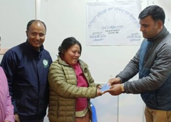 चिशंखुगढीमा अपांगता पहिचान शिविर, २१ जनालाई परिचयपत्र वितरण