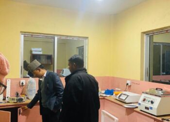 स्वास्थ्य चौकीलाई एक्सन फर नेपालको सहयोग