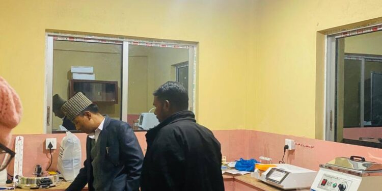 स्वास्थ्य चौकीलाई एक्सन फर नेपालको सहयोग