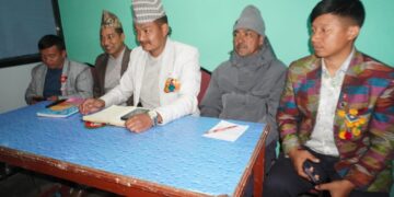 दिक्तेलमा राष्ट्रपति कप तथा जिल्ला स्तरीय कराते–तेक्वान्दो प्रतियोगिता सम्बन्धी पत्रकार सम्मेलन