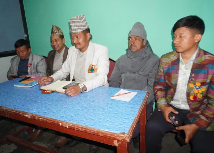 दिक्तेलमा राष्ट्रपति कप तथा जिल्ला स्तरीय कराते–तेक्वान्दो प्रतियोगिता सम्बन्धी पत्रकार सम्मेलन