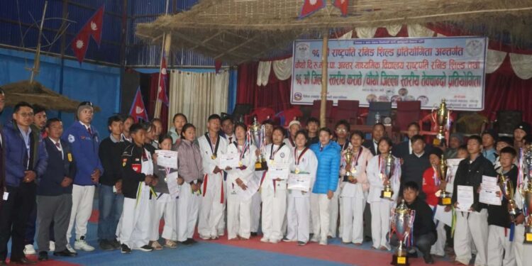 खोटाङमा १६ औँ राष्ट्रपति रनिङ शिल्ड, जिल्ला कराते र तेक्वान्दो प्रतियोगिता सफल, समीक्षा तथा धन्यवाद कार्यक्रम