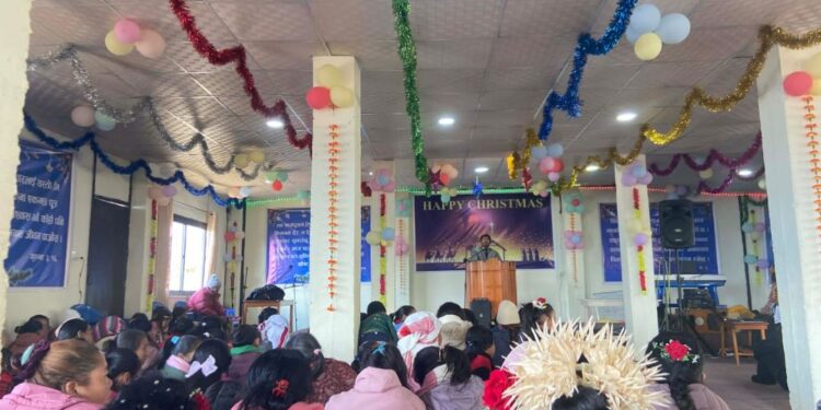 सोलुखुम्बुमा क्रिसमस डे भव्य रूपमा मनाइँदै