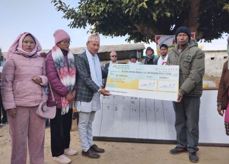 स्व. त्रिभुराज राईको प्रथम स्मृतिमा २ लाख रुपैयाँको अक्षयकोष स्थापना