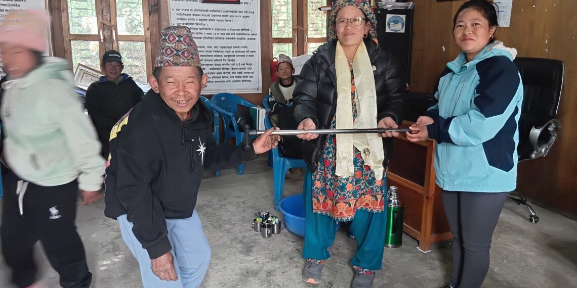 माप्य २ मा अपांगता भएका व्यक्तिहरूलाई सहायक सामग्री वितरण, सामाजिक समावेशीकरणमा जोड