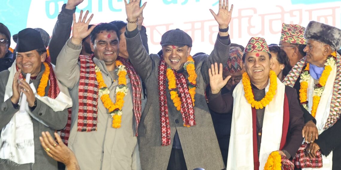 विशेष महाधिवेशनबाट गगन थापा सभापतिमा निर्वाचित