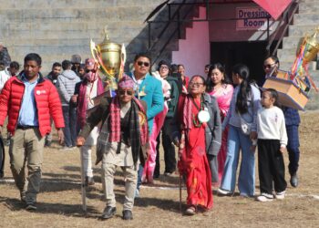 बुईपामा सुरु भयो ‘प्रभुराम राई आमन्त्रित कप’ फुटबल प्रतियोगिता