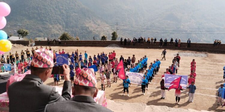 ऐसेलुखर्क गाउँपालिकामा छैटौं राष्ट्रपति रनिङ शिल्ड प्रतियोगिता जारी