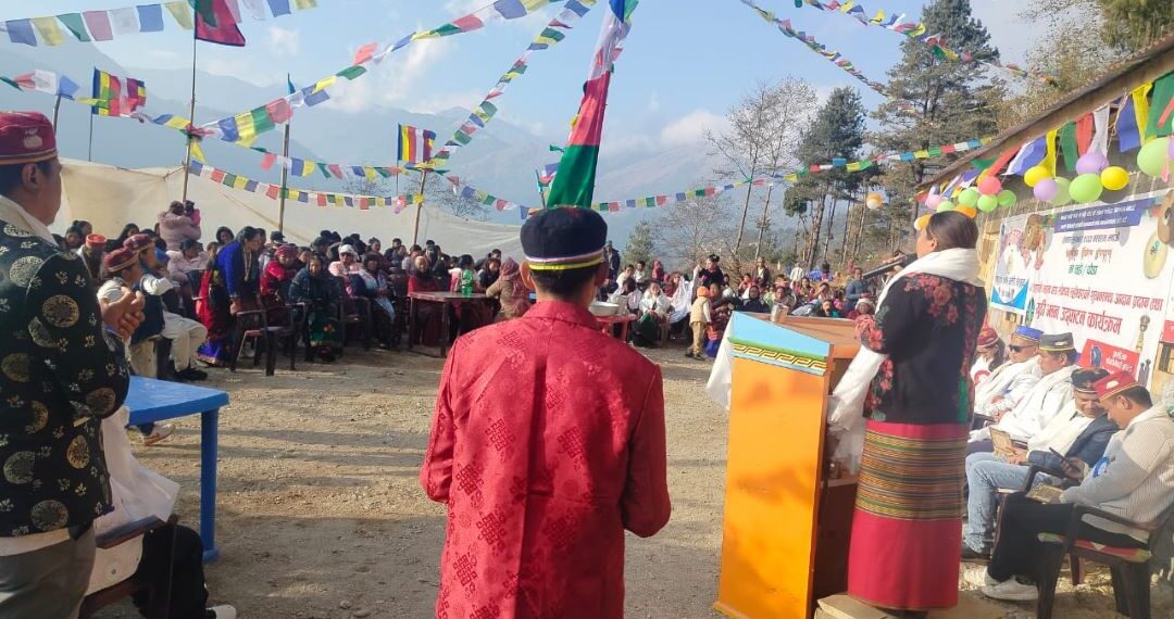 कोकोमेन्दो तामाङ सेवा समाजको नव निर्मित भवन उद्घाटन