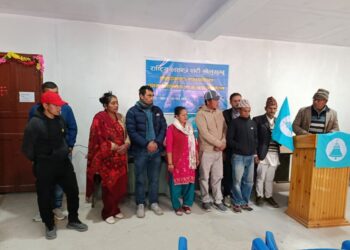 राष्ट्रिय स्वतन्त्र पार्टी सोलुखुम्बुको वडा अधिवेशन तिङ्लामा सम्पन्न