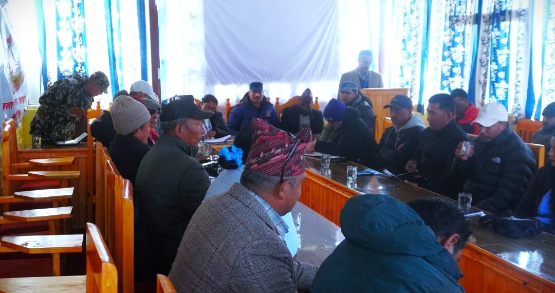 शान्त, निष्पक्ष निर्वाचनका लागि सोलुखुम्बुमा सर्वपक्षीय बैठक