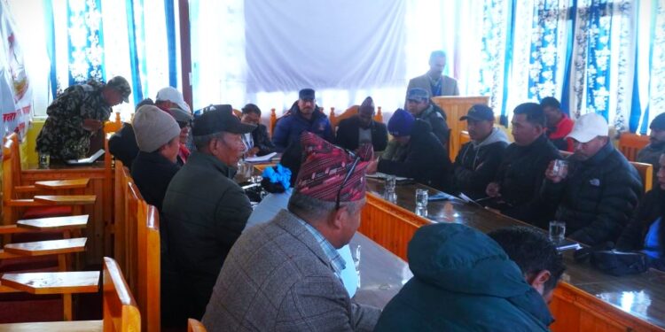 शान्त, निष्पक्ष निर्वाचनका लागि सोलुखुम्बुमा सर्वपक्षीय बैठक