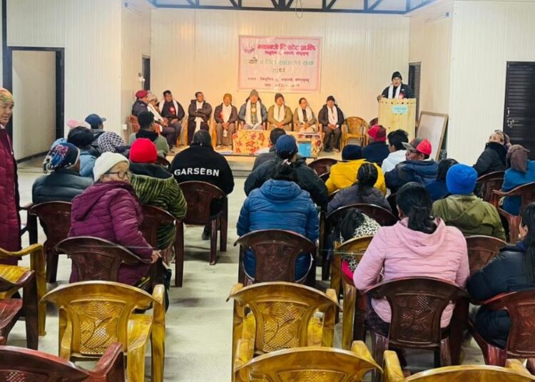 लिखुपिके–५ स्थित भकान्जे टि स्टेटले गर्यो वार्षिक साधारण सभा