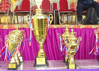 माप्य दुधकोशीमा अध्यक्ष कप भलिबल र राष्ट्रिय रनिङ शिल्ड प्रतियोगिता हुँदै