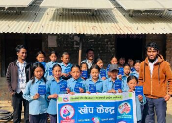 ताप्ली गाउँपालिकामा एचपिभी खोप अभियान सुरु, पहिलो दिन ५५ किशोरीलाई खोप