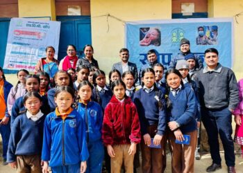 ऐसेलुखर्कमा एचपिभी खोप अभियान सुरु, पहिलो दिन ५४ किशोरी लाभान्वित