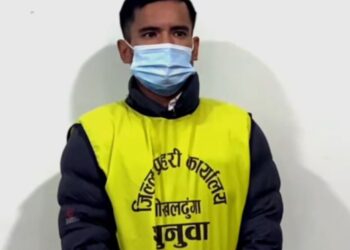 भदौरेका राई दम्पती हत्यामा संलग्न हत्यारा ओखलढुंगा प्रहरीद्वारा सार्वजनिक