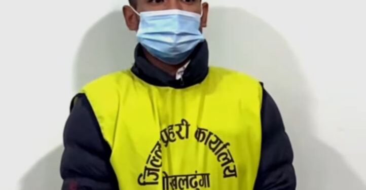 भदौरेका राई दम्पती हत्यामा संलग्न हत्यारा ओखलढुंगा प्रहरीद्वारा सार्वजनिक