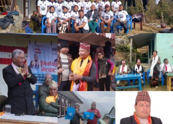 सोलुखुम्बुका उम्मेदवार घरदैलोमा व्यस्त