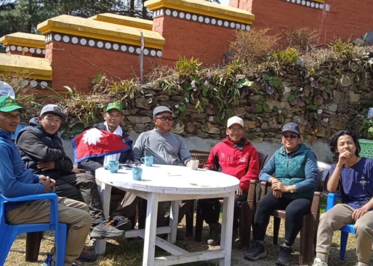 रास्वपा कोशी प्रदेश पर्यटन विभाग प्रमुख शेर्पा उज्यालो नेपाल पार्टीमा प्रवेश