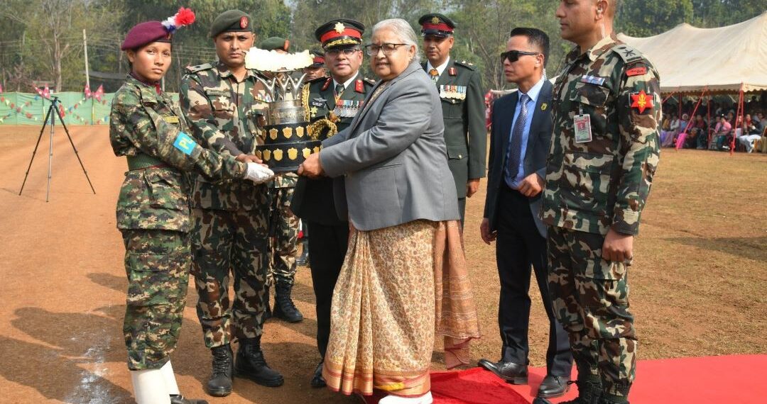 राष्ट्रिय सेवा दल सिनियर डिभिजन तालिमको दीक्षान्त कवाज