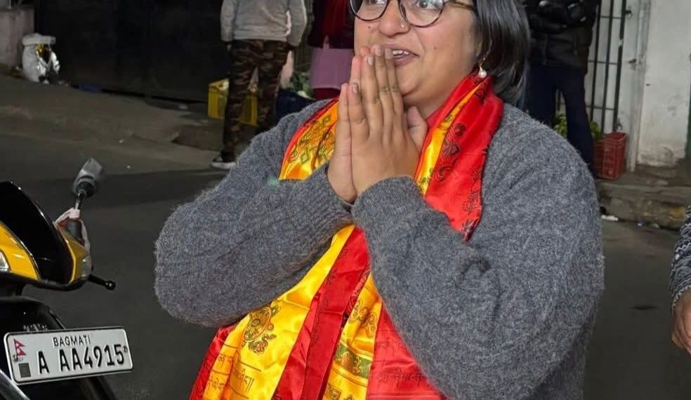 काठमाण्डौ १ बाट रञ्जु दर्शना विजयी