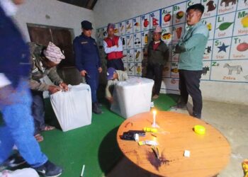 उदयपुरको ताप्ली गाउँपालिकामा ४ हजार ३५ मत खस्यो