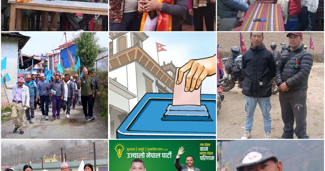 सोलुखुम्बुमा प्रचारको अन्तिम दिन चुनावी माहोल उत्कर्षमा